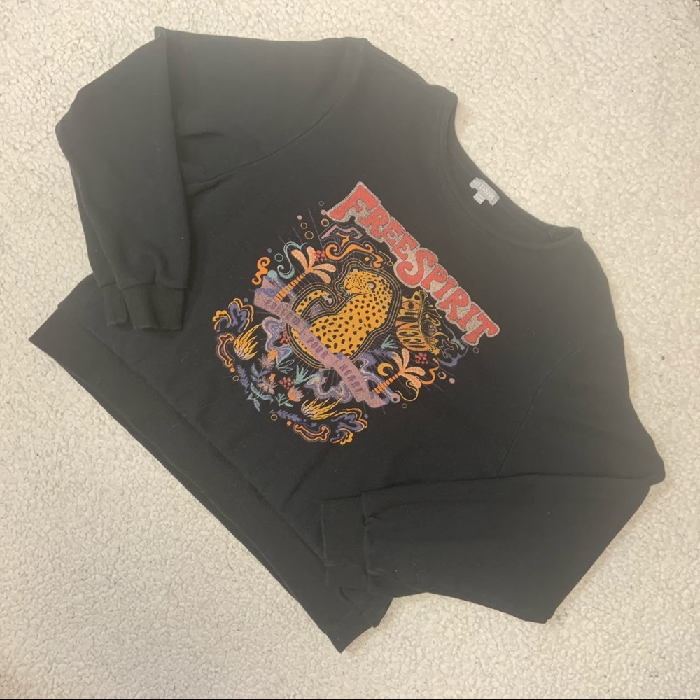 Free Spirit Cropped Sweatshirt